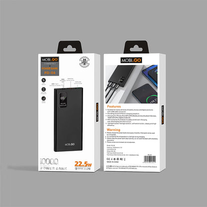 Mobigo PD 22.5W 10000 Mah Power Bank PD06