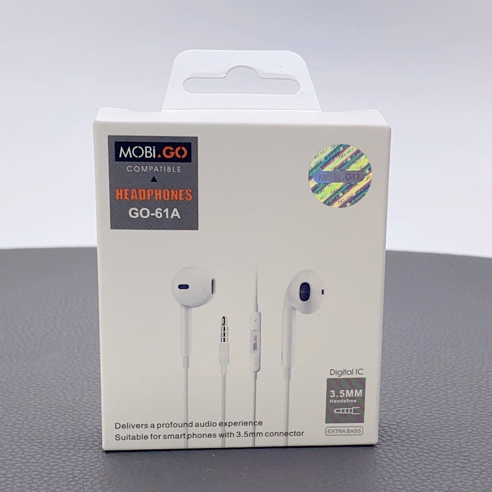 Mobigo 3.5mm aux earphone G0-61A