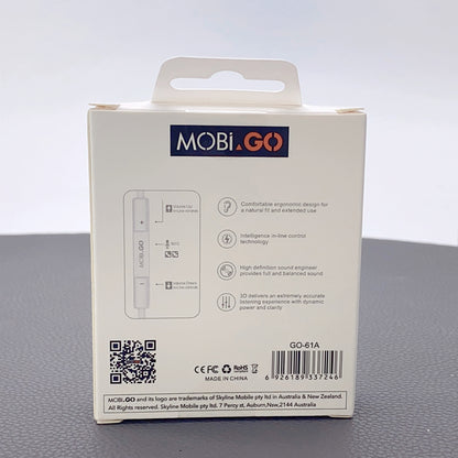 Mobigo 3.5mm aux earphone G0-61A