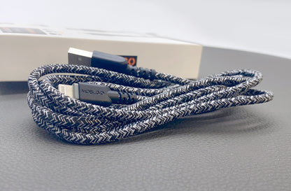 Mobigo GO-104/2M lightning fast charger braided cable