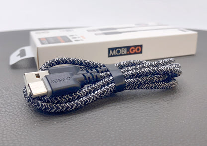 Mobigo 1m fast braided type-c cable GO-103