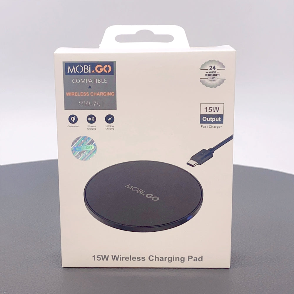 Mobigo 15W wireless charging Pad GW-701