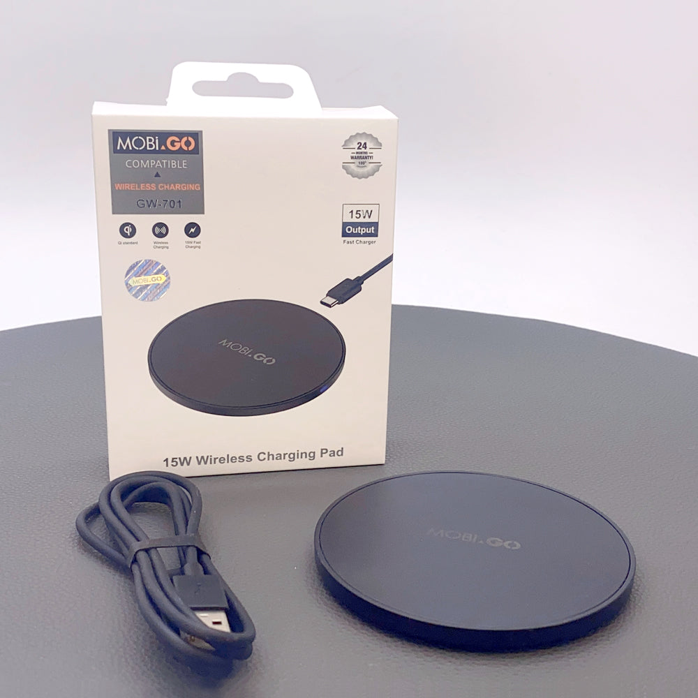 Mobigo 15W wireless charging Pad GW-701