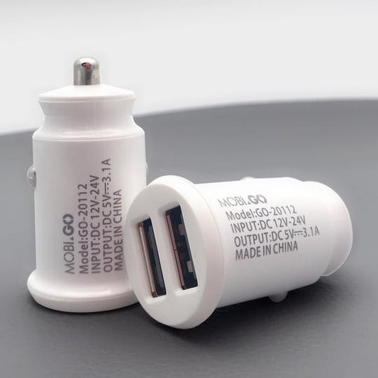 Mobigo GO-20112 dual port 3.1A fast car charger